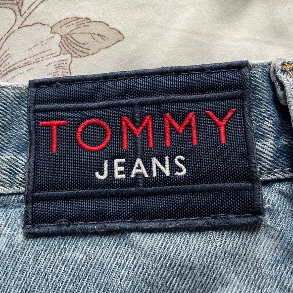 Men’s Vintage Tommy Hilfiger Carpenter Painter Distressed Jeans Y2K 36x31 - Picture 10 of 15